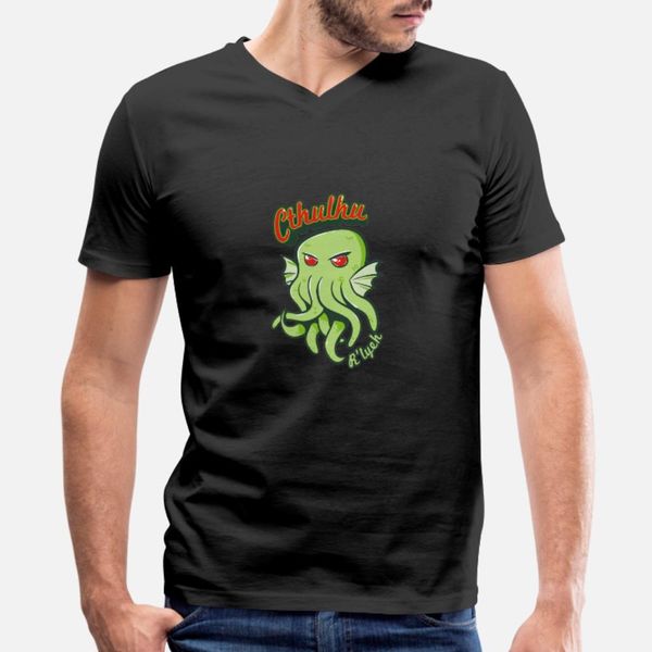 

cthulhu t shirt men character 100% cotton s-xxxl pictures crazy fashion summer letter shirt