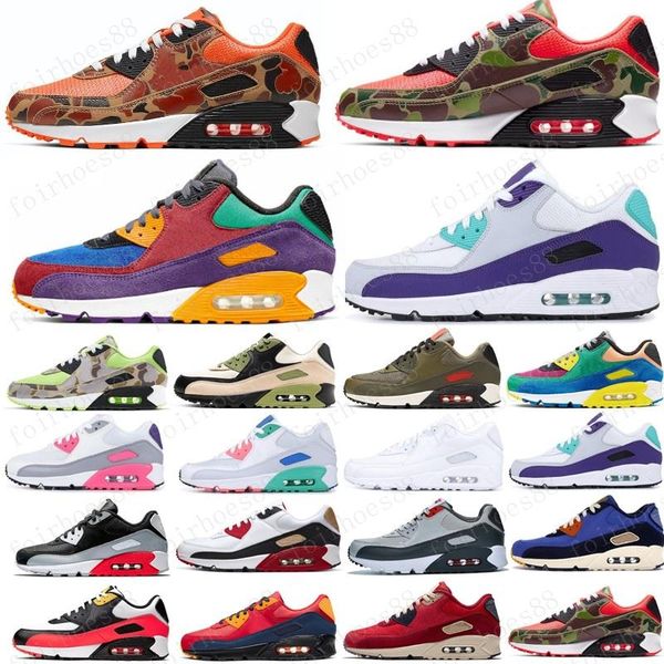 

2020 90 running shoes men women chaussures 90s camo dancefloor green triple white black cool grey mens trainers sports outdoor sneakers