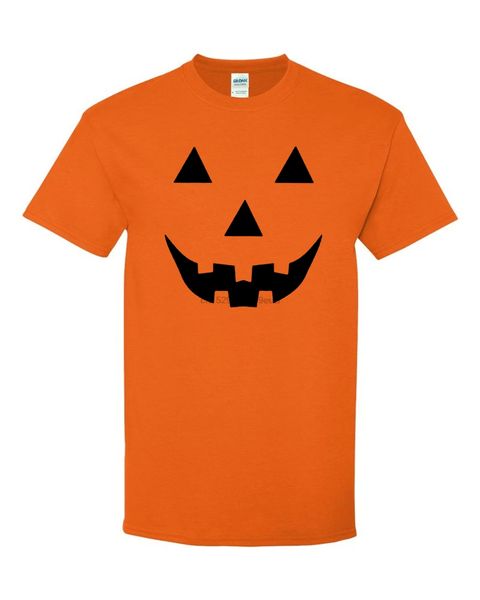 

halloween t shirt pumpkin face jack o lantern spooky funny tee