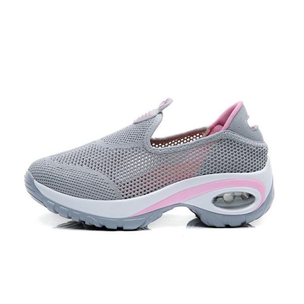 

sandals woman colorful flying woven mesh breathable without belt pu loose black comfortable fashion women summer shoes