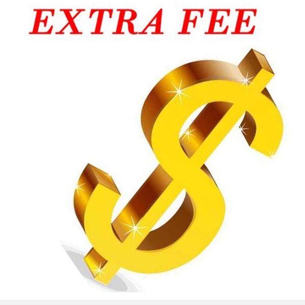 

special payment link for extra shipping cost or additional pay on the order