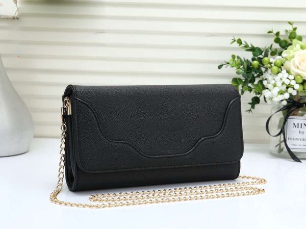 

popular style fashion one-shoulder chain bag famous brand designer leather messenger bag channel woman bag 9003b2