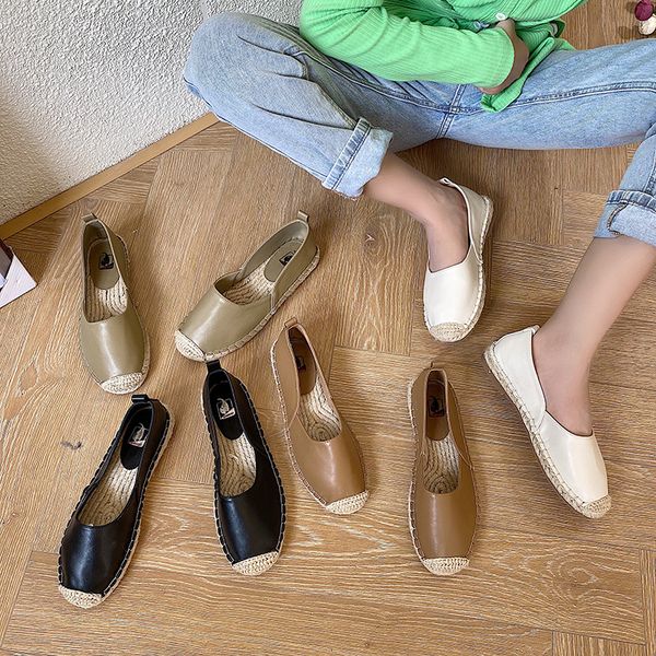 

slip on shoes for women round toe all-match casual female sneakers autumn loafers with fur clogs platform women's genuine, Black