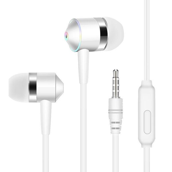 

cgjxs3 .5mm jack wired earphone in -ear headphones with microphone for iphone 6 6s plus samsung s8 s9 s10 android smartphone