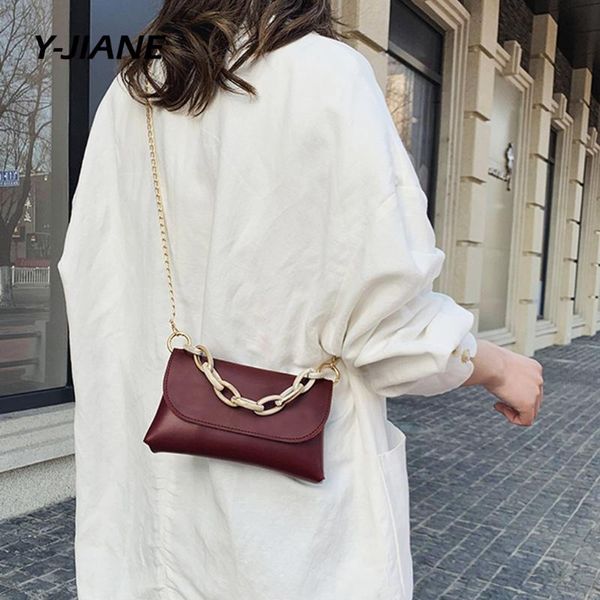 

woman small mini letter bag chains crosssbody shoulder phone bag red designer casual torebka damska#g3