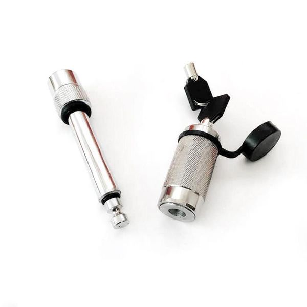 

trailer hitch lock hitch pin hitches receiver locks dropshipping keys,black/silver 2 with s2a8