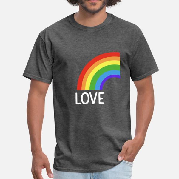 

unique lgbt pride quote love rainbow colors gift t shirt men customize short sleeve euro size s-3xl gents famous breathable unique shirt