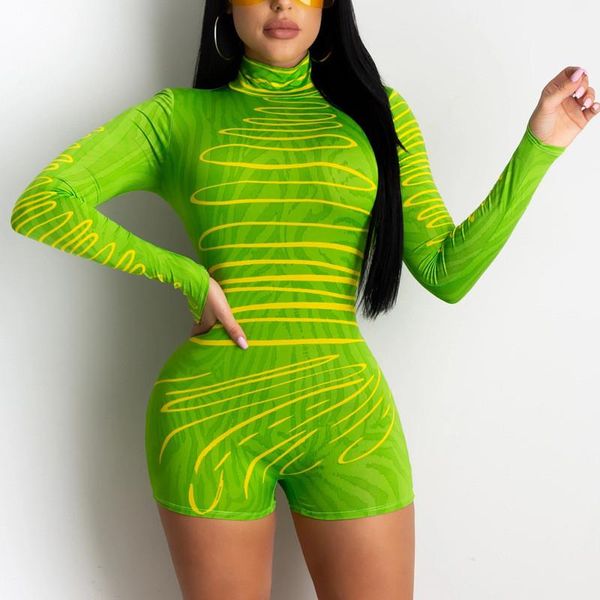 

light color striped panelled bodysuits casual stand collar long sleeve skinny jumpsuits women designer clothes women jumpsuits fashion, Black;white