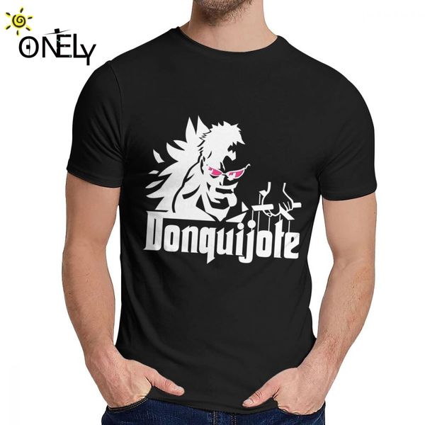 

donquixote the granfather one piece tee casual o-neck geek male organic cotton s-6xl plus size tee shirt