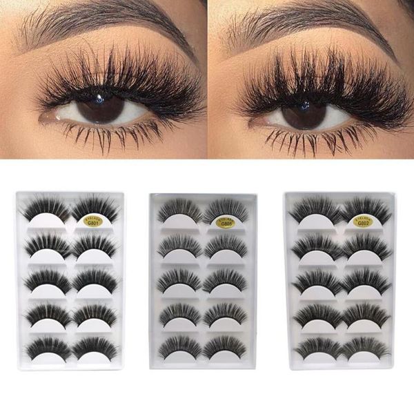 

false eyelashes 3d hand made reusable natural long mink lashes soft dramatic eye for makeup cilios maquiagem