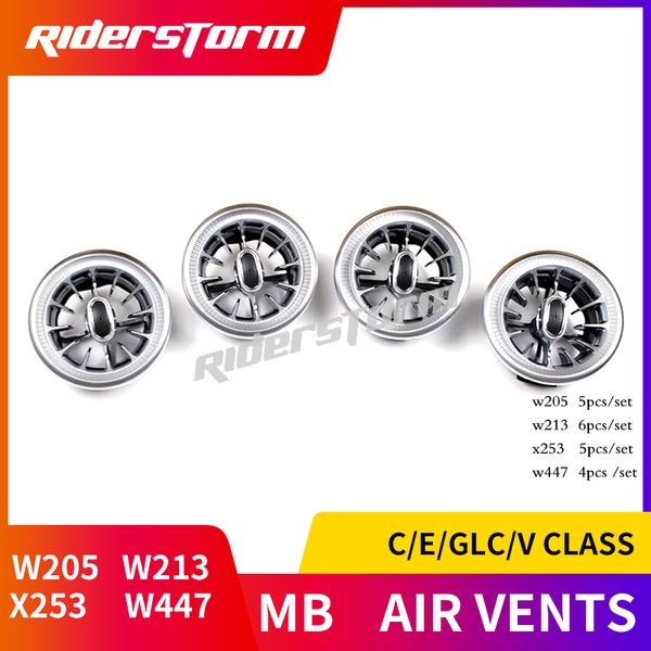 

for v class v260 air vents for auto parts w447 air vent silver / red condition vents