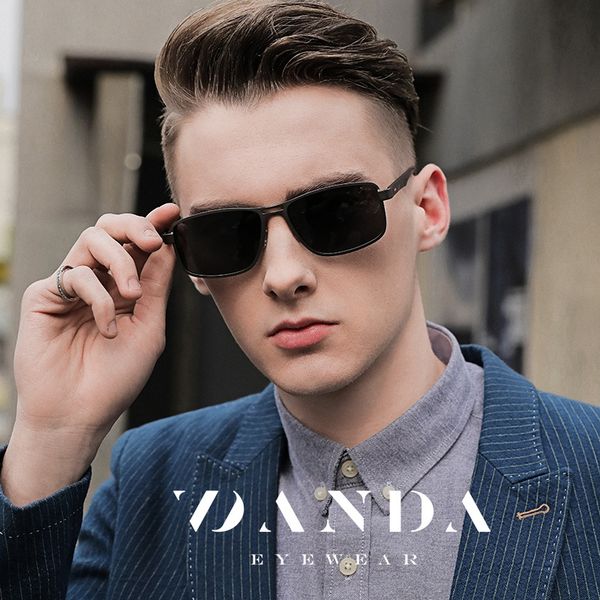 

2020 new luxury polarized sunglasses men's driving shades male sun glasses vintage driving travel fishing classic sun glasses, White;black