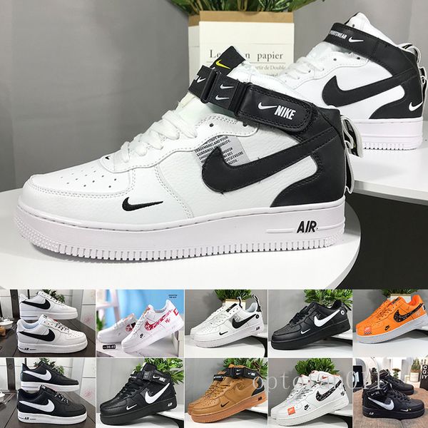 

2019 new arrivals forces volt running shoes women mens trainers one sports skateboard classic 1 green white black warrior sneakers hyt2