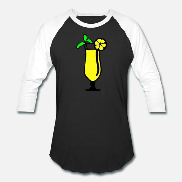 

коктейль стекла лимонный 1007 футболка мужчины персонализированный с коротким рукавом o-образным вырезом новизна graphic комфортное лето tre