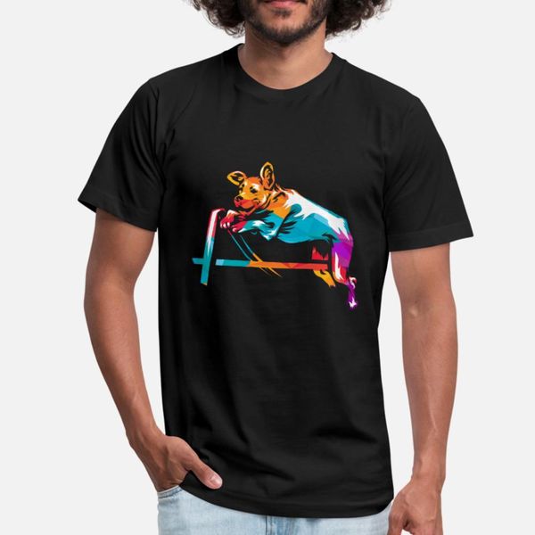

dog agility t shirt men custom tee shirt size s-3xl formal gift building spring autumn natural shirt