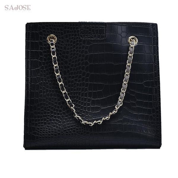 

new 2020 pu leather crossbody vintage famale girl handbag messenger women chain bag famous shoulder fashion lady wild for women