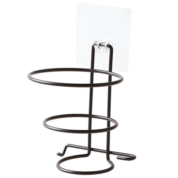 

multifunction hair dryer bathroom shelf storage iron wall-mounted rack