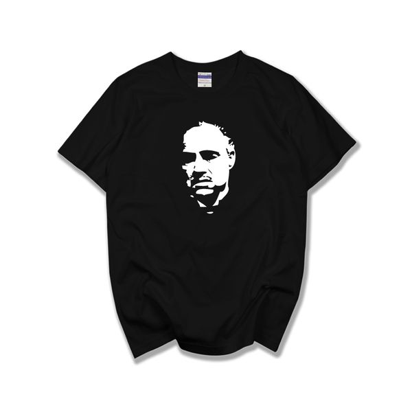 

2020 новый крестный дон marlon brando короткий рукав футболки 100% хлопок мужчин костюм тройник партия джерси лето пляж