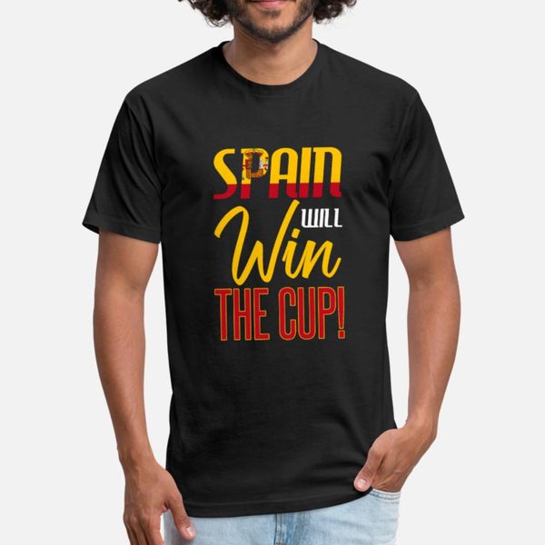 

spain t shirt men customized short sleeve plus size 3xl fit anti-wrinkle funny spring autumn trend shirt