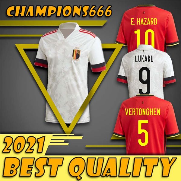 

2020 2021 hazard lukaku mertens soccer jersey home 20 21 vermaelen de bruyne nainggolan national team away man football shirt, Black;yellow