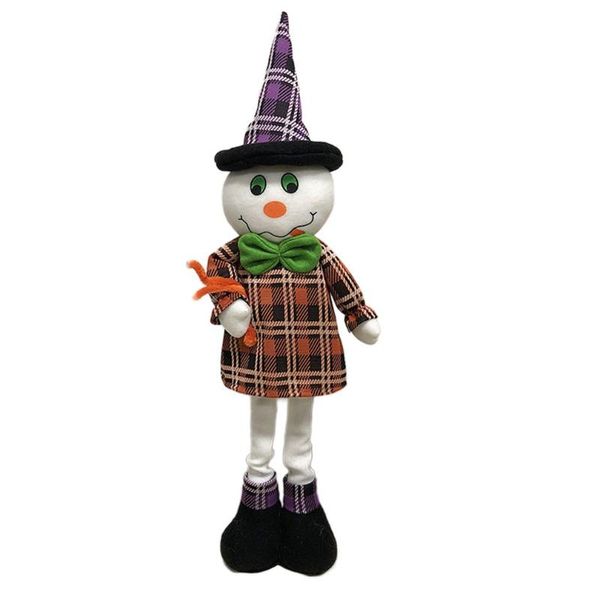 

halloween doll ornaments pumpkin black cat ghost witch dolls party home decoration scene layout decorations