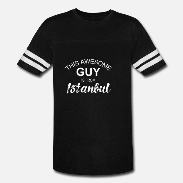 

istanbul t shirt men designer 100% cotton crew neck normal cute funny spring letter shirt