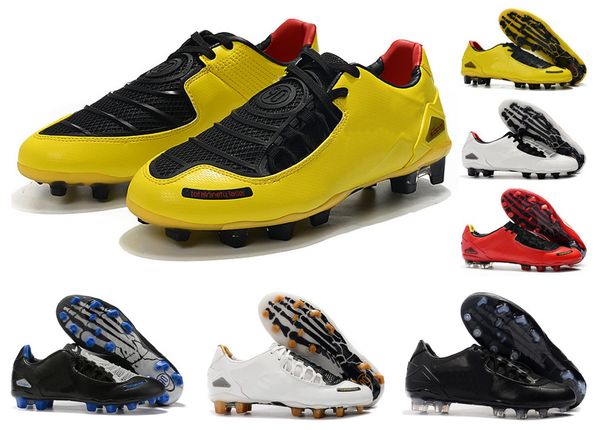 

classic new arrival mens total 90 laser i se fg football shoes limited 2000 black yellow athletic soccer cleats size 35-45