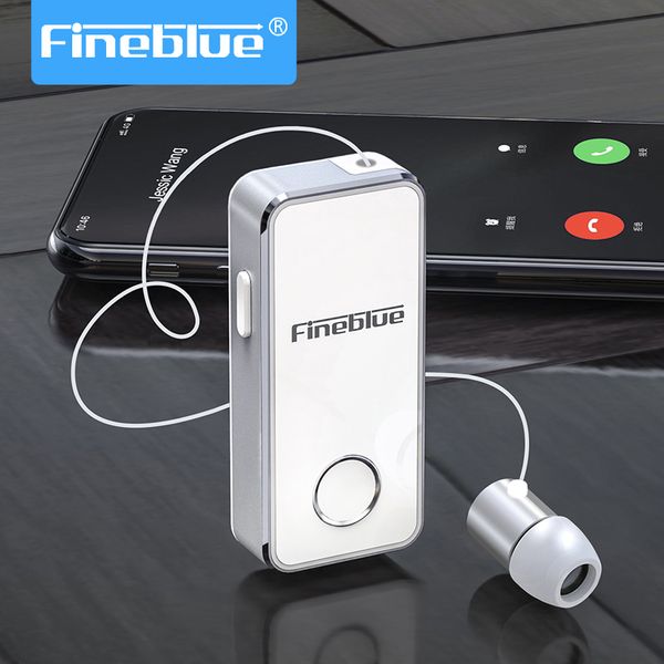 

fineblue f2 pro bluetooth 5.0 earphone easy to pair aluminium alloy stereo handsretractable headset noise canceling f920