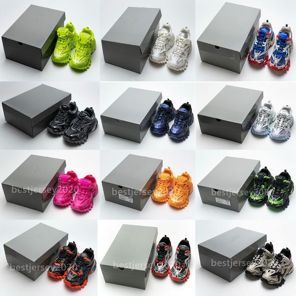 

track 2 sneaker designer men shoe women track 2 outdoor shoes triple-s casual shoe luxury designer shoes fashion sneakers, Black