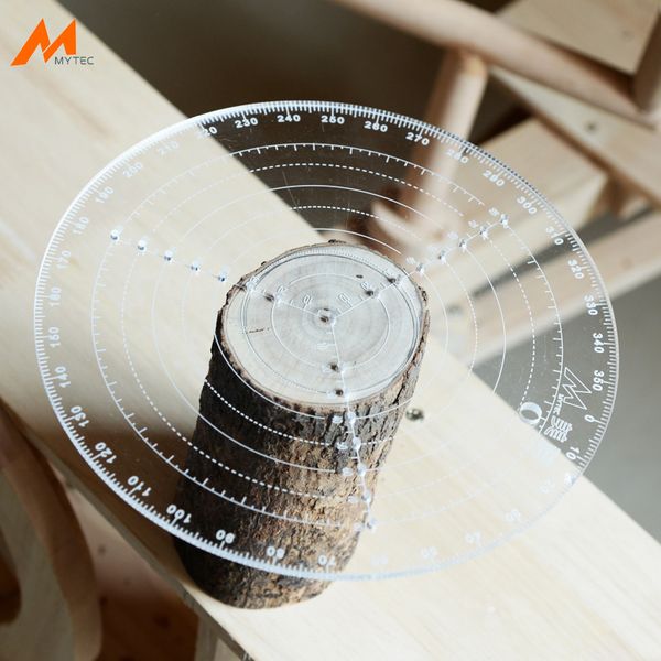 

marking center finder tool woodworking for woodturners bowls lathe clear acrylic drawing circles diameter 200mm 300mm