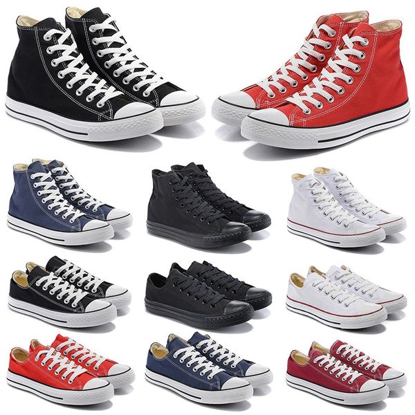 

холст 1970s звезды мужчины женщины тренеры chaussures повседневная обувь реконструированный скейтборда черный reveal white mens zapato спорт, Black