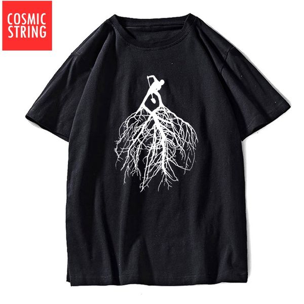 

cosmic string short sleeve creative funny men t shirt casual summer men tshirt loose o-neck men t-shirt tee shirts cr-a0102