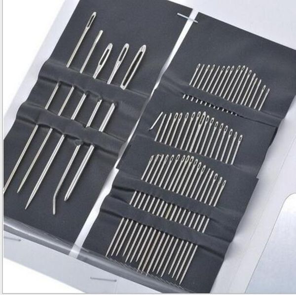 

55pcs / set нержавеющей стали швейные иглы для шитья pins set главная diy ремесла ручной швейные принадлежности