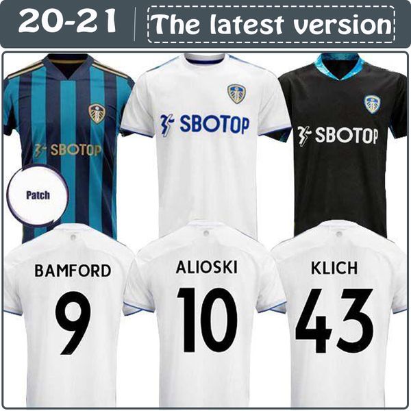 

20 21 leeds soccer jersey united sleeds costa alioski phillips bamford men kids kits rerto jersey 78 77 98 99 00 hopkin hasselbaink kewell, Black