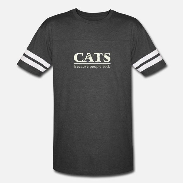 

because people suck t shirt men fit 100% cotton crew neck normal fit funny casual summer style kawaii shirt
