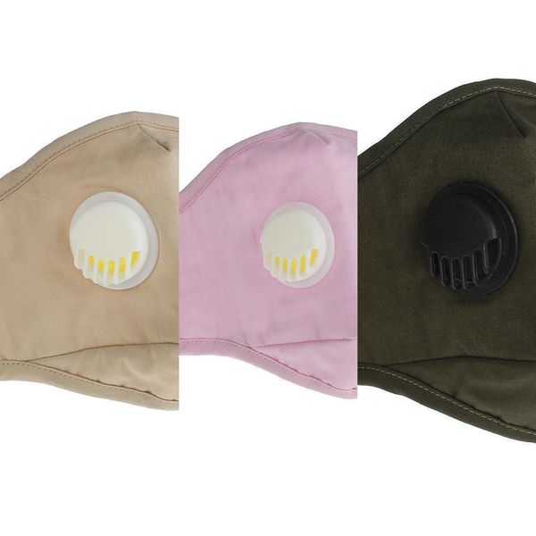 

pm2.5 anti-dust washable reusable face mask 2020 new masks valve protective cotton face ma 4m5e