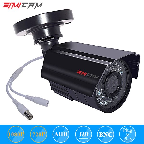 

camera analog cctv vigilancia exterior vision nocturna 720p/1080p dvr ccd surveillance camera for outdoor indoor waterproof