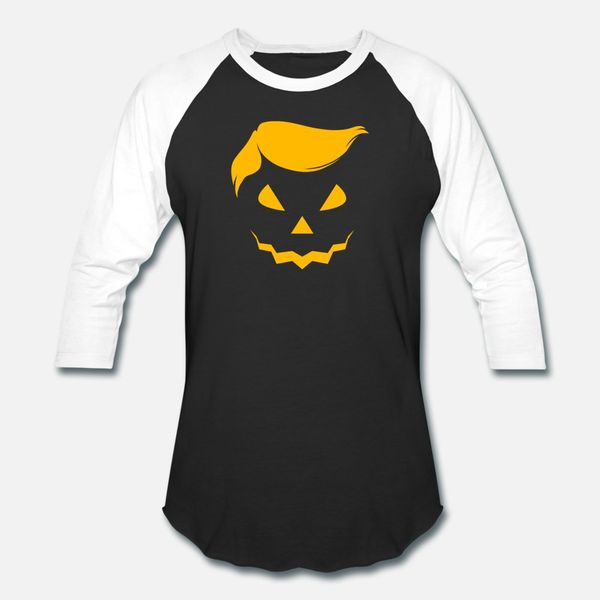 

trump хэллоуин creepy scary джек olantern футболка мужчины printed tee shirt euro размер s-3xl подарка новизны базовая весна осень обычная р