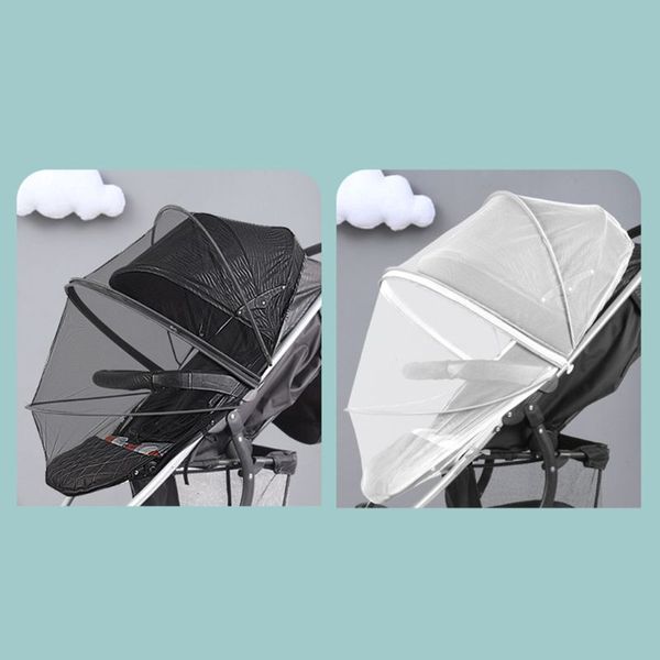 

baby stroller crib netting pushchair cart mosquito insect net infant outdoor buggy crib safe protect mesh