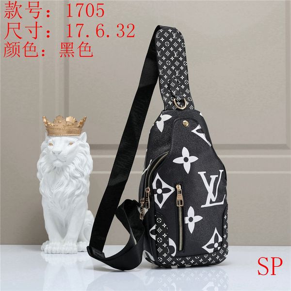 

aa1705 men women chest pack travel bag fashion designer men's crossbody bags male shoulder bag back bag clutch purse small backpack