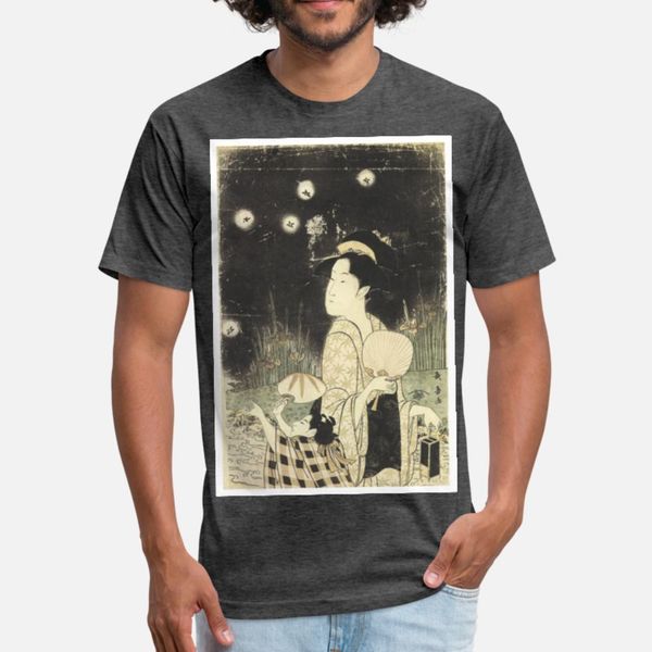 

fireflies in the night t shirt men customize 100% cotton round collar standard anti-wrinkle comfortable summer style leisure shirt