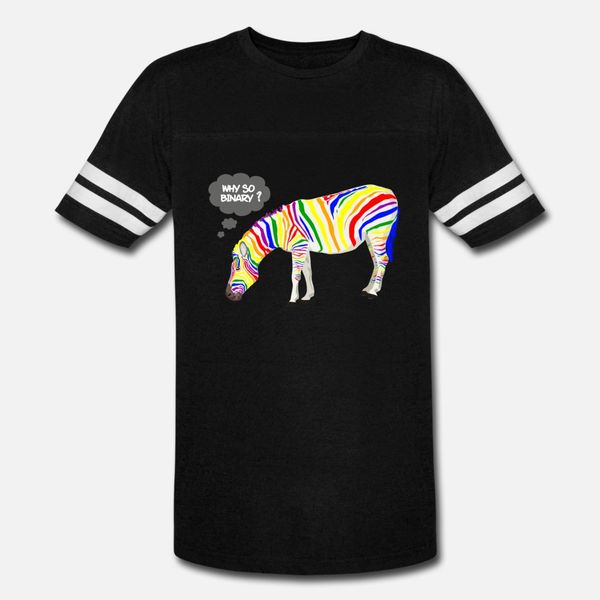 

rainbow zebra t shirt men designer 100% cotton s-xxxl outfit famous new style spring autumn unique shirt