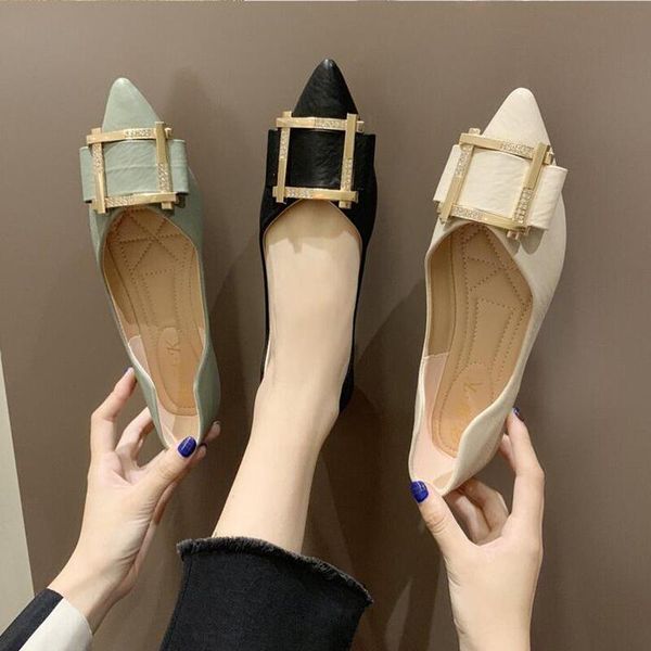 

women's low heel single shoes office professional casual women's shoes pu comfortable, Black