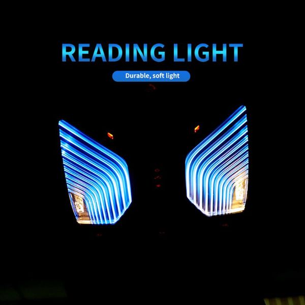 

11 colors car roof reading ambient light for g01 g05 g11 g12 g30 auto interior ambient atmosphere led lamp replace upgrade