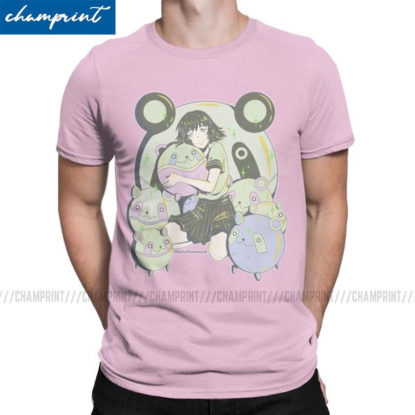 

oopa t shirt men 100% cotton novelty t-shirt round collar steins gate anime okabe kurisu tee shirt short sleeve 4xl 5xl
