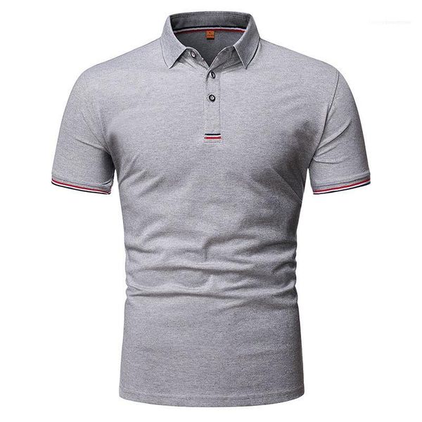 

business tshirt male clothing mens 2020 luxury designer polos summer short sleeve lapel neck solid color, White;black