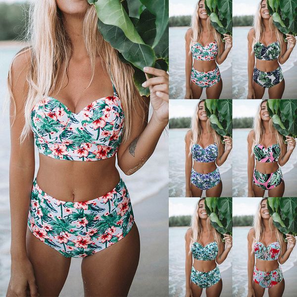 

womens swimming suit bikini swimsuit 2020 swimwear womens padded push up bra hight waist bikini set swimsuit bathing suit, White;black