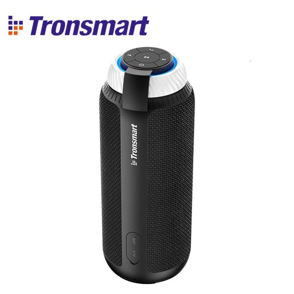 

cgjxstronsmart element t6 bluetooth speaker column portable speaker subwoofer 25w with 360 stereo sound speakers for computer t191128