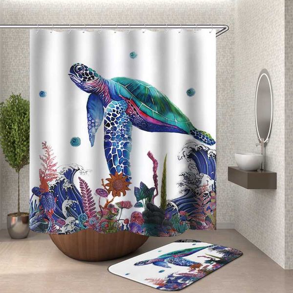 

waterproof curtain shower bathroom curtain toilet bathroom drop shipping shower polyester