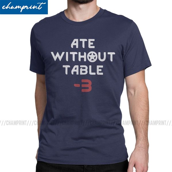 

rimworld ate without table -3 t-shirt for men rim world meme game funny cotton tees crew neck t shirt gift idea clothes